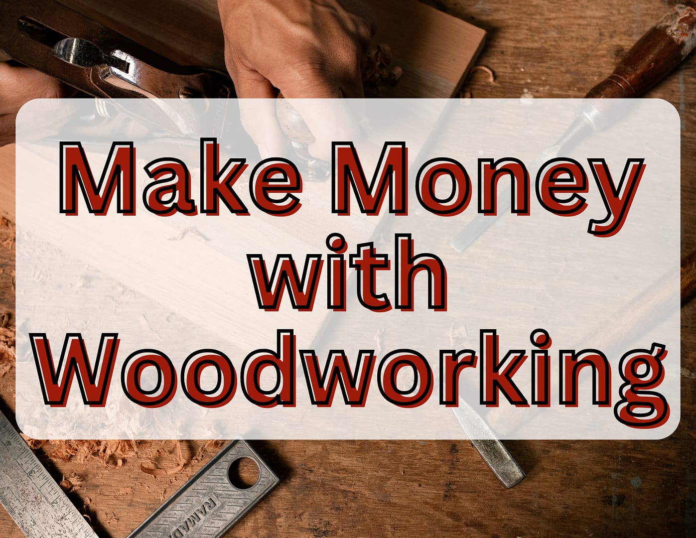 Craft Your Way to Cash: How to Make Money with Woodworking Projects